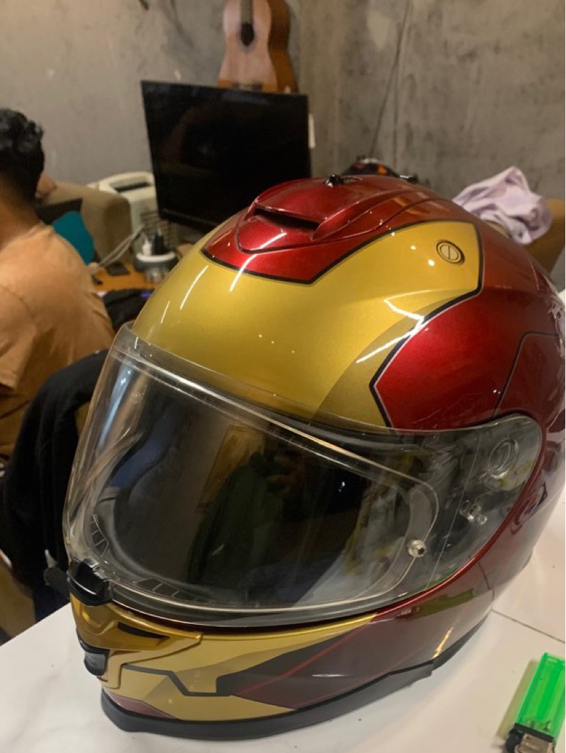 Iron man 2024 helm hjc