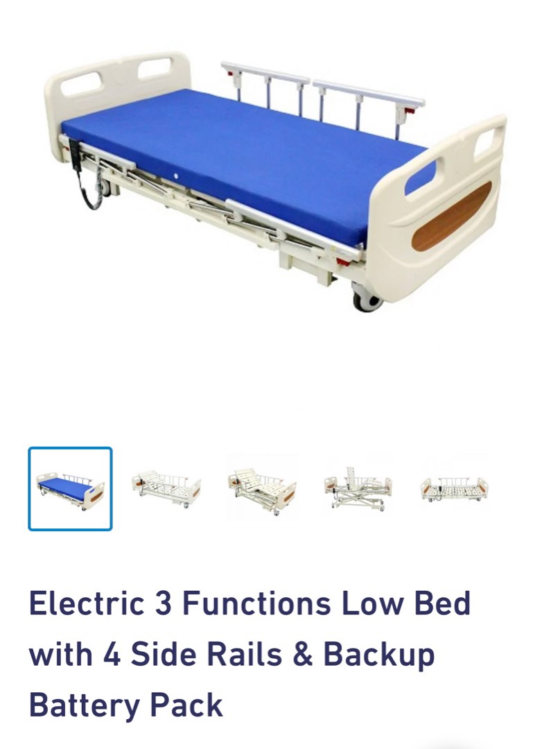 Hospital Electric Bed (Brand Dnrwheels ), Furniture & Home Living