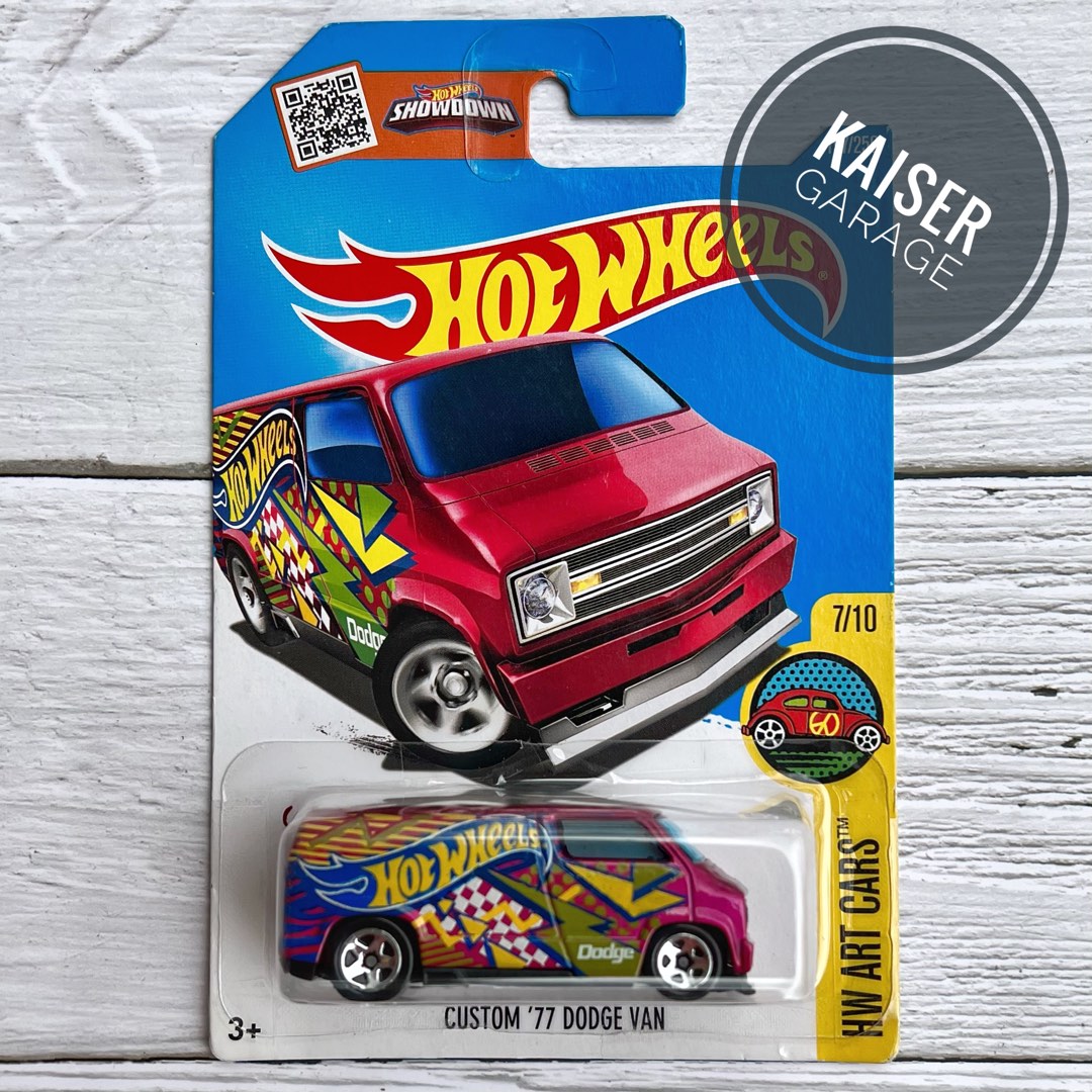 Hot wheels custom hot sale 77 dodge van