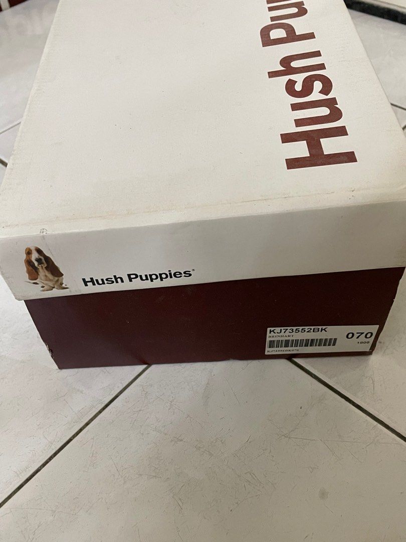 Hush puppies shoe box sale