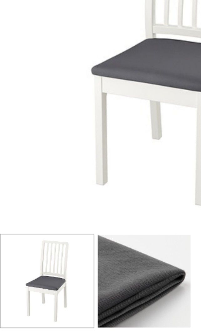 Ikea Borje dining chairs, Furniture & Home Living, Furniture, Chairs on Carousell
