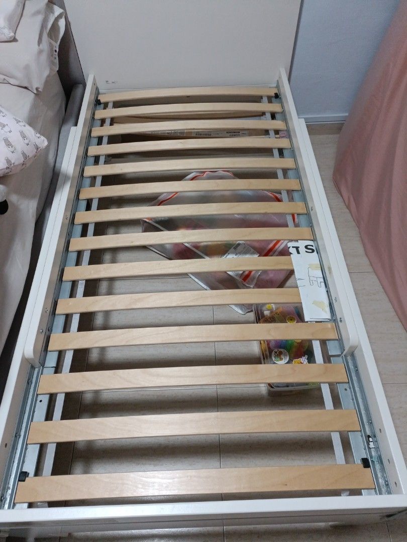 IKEA EXTENDABLE CHILDREN BED FRAME, Furniture & Home Living, Furniture
