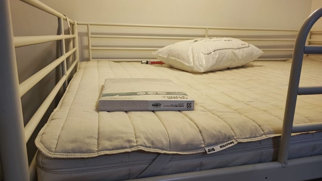 Ikea Loft Bedframe Queen Size, Furniture & Home Living, Furniture, Bed