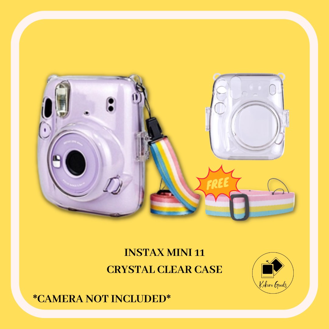 Instax Mini 11 Camera Clear Case , Photography, Photography Accessories