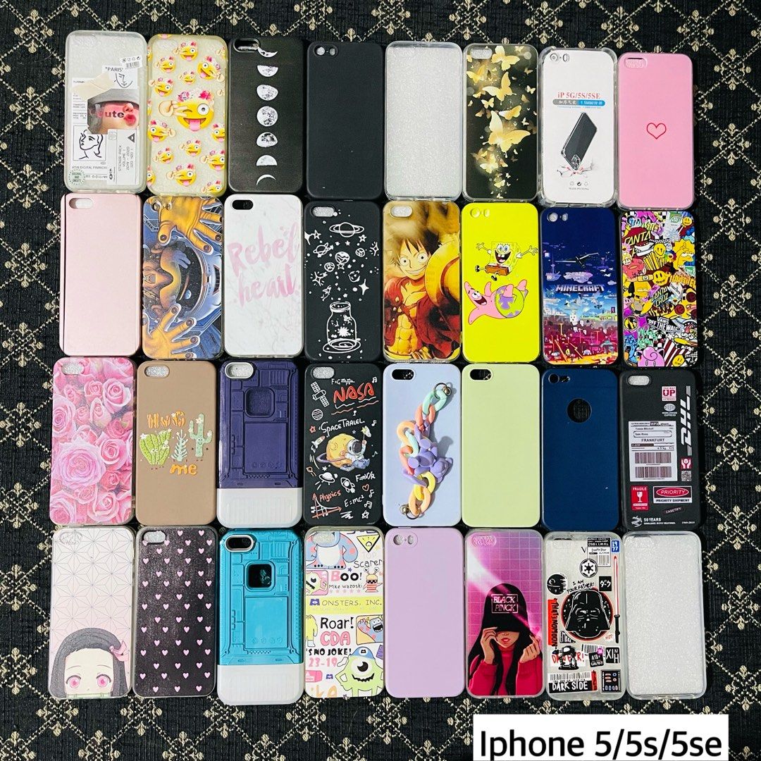 Iphone 5/5s Case (Category: Cases & Sleeves) located in Mandaluyong City. Submitted by co.case (Listing ID 1198212784, Image 2). Description: ₱40-60 each .