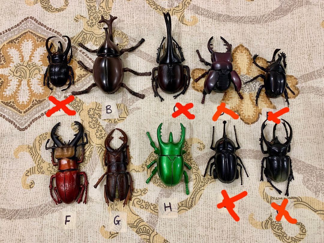 Japan Staghorn Rhinoceros Beetles Figurines Mechanical Toys