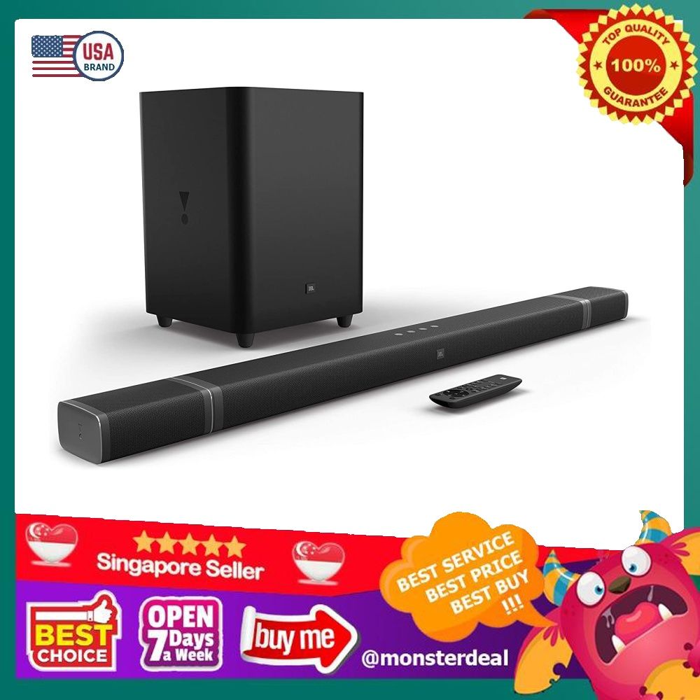 JBL BAR 5.1 4K Ultra HD Soundbar with True Wireless Surround Speakers