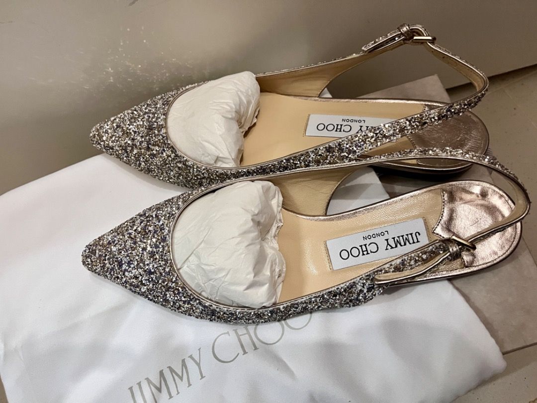 Jimmy Choo ERIN flat 36.5 Carousell
