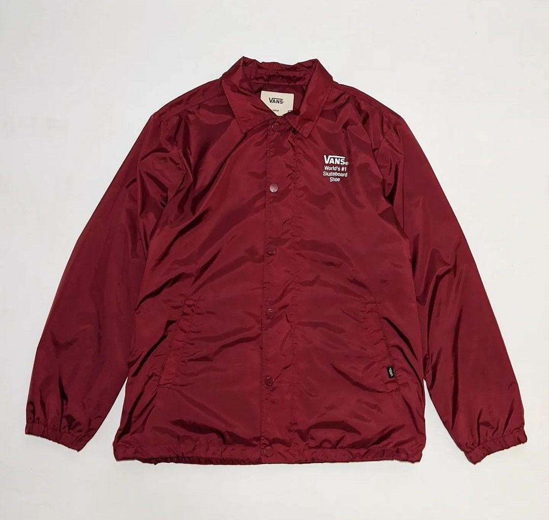 Jual vintage Vans coach jacket world 1 skateboard shoe series original