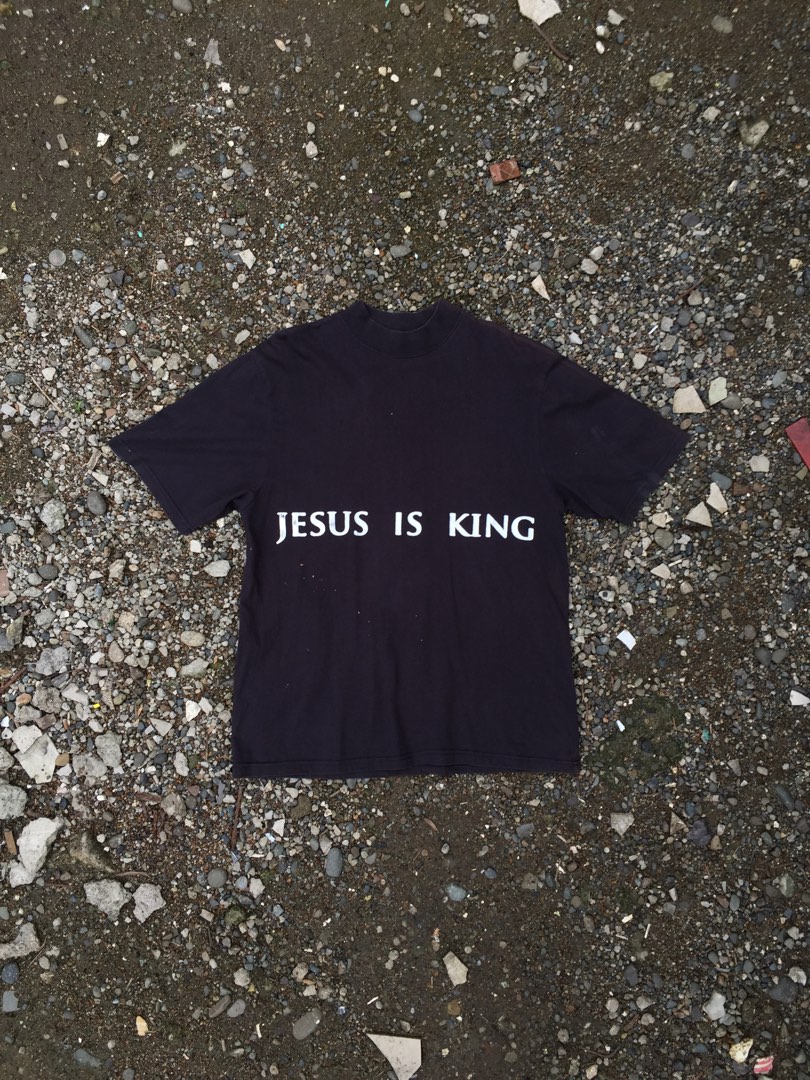 Kanye West Yeezus Jesus Is King Shirt, Men's Fashion, Tops & Sets ...