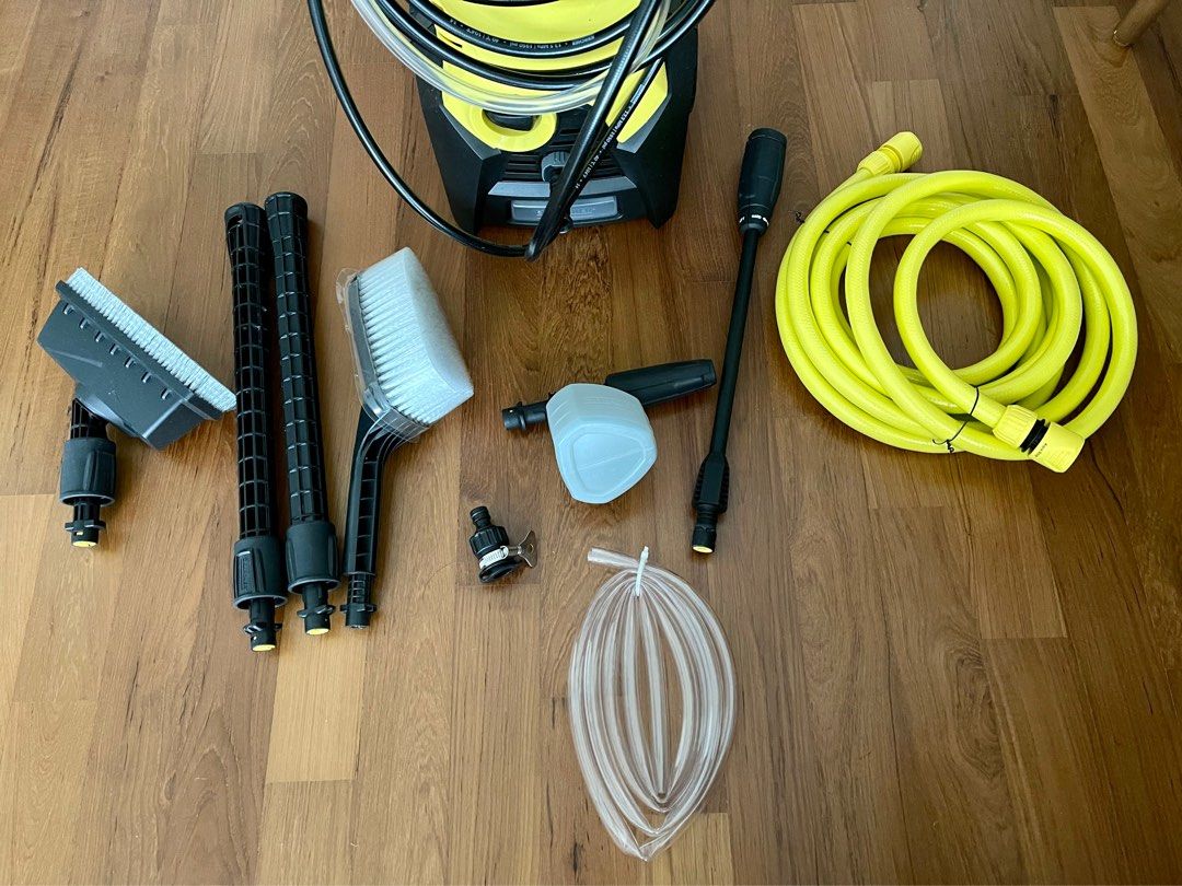 Karcher K3 premium water jet pressure washer for cars, balcony