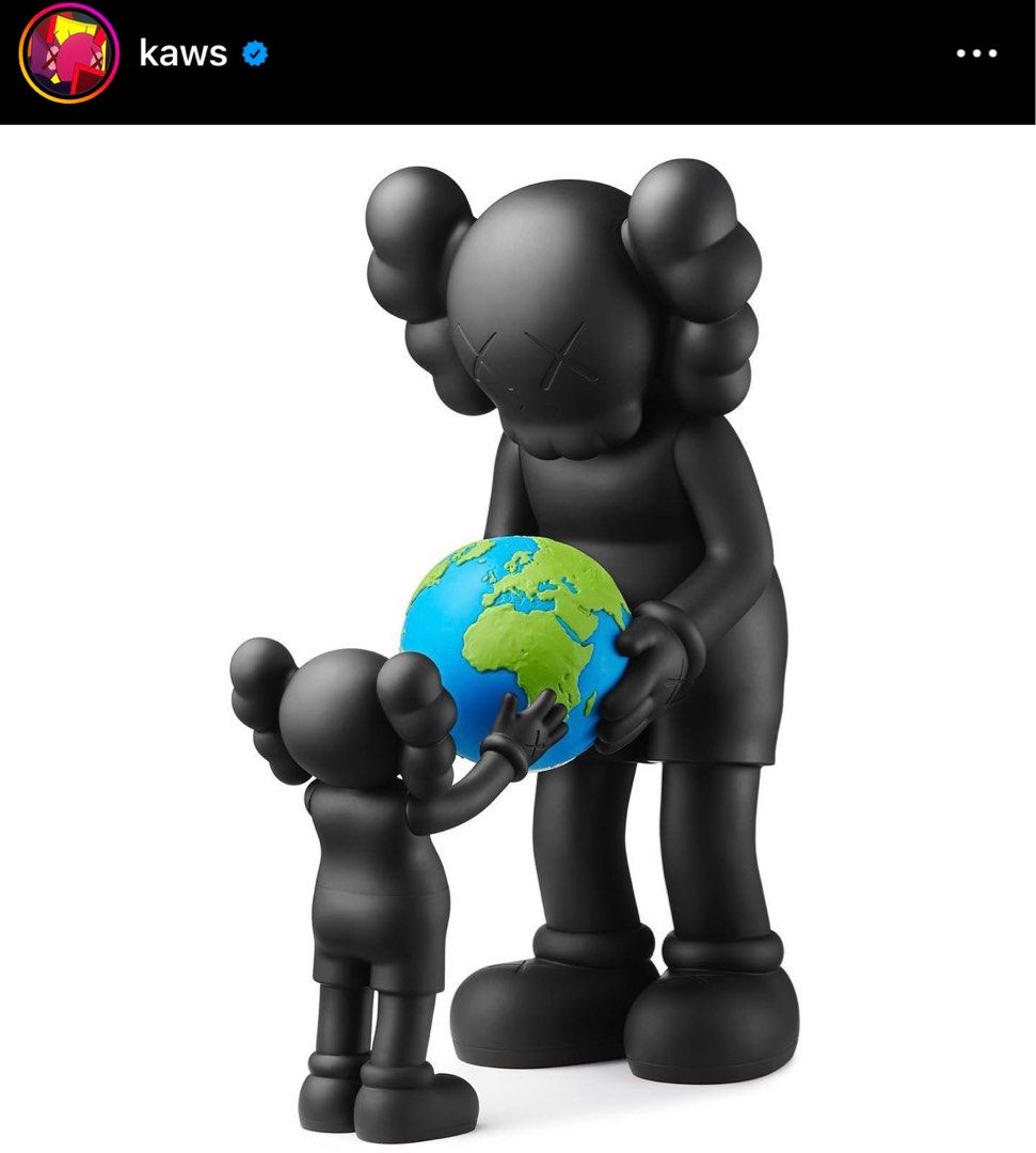 KAWS TIME OFF BLACK medicom toy カウズ タイム - フィギュア