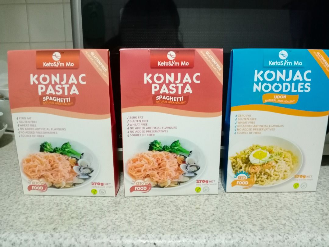 KetoSlim Mo Konjac Spaghetti / Udon Diet Keto Friendly Meal