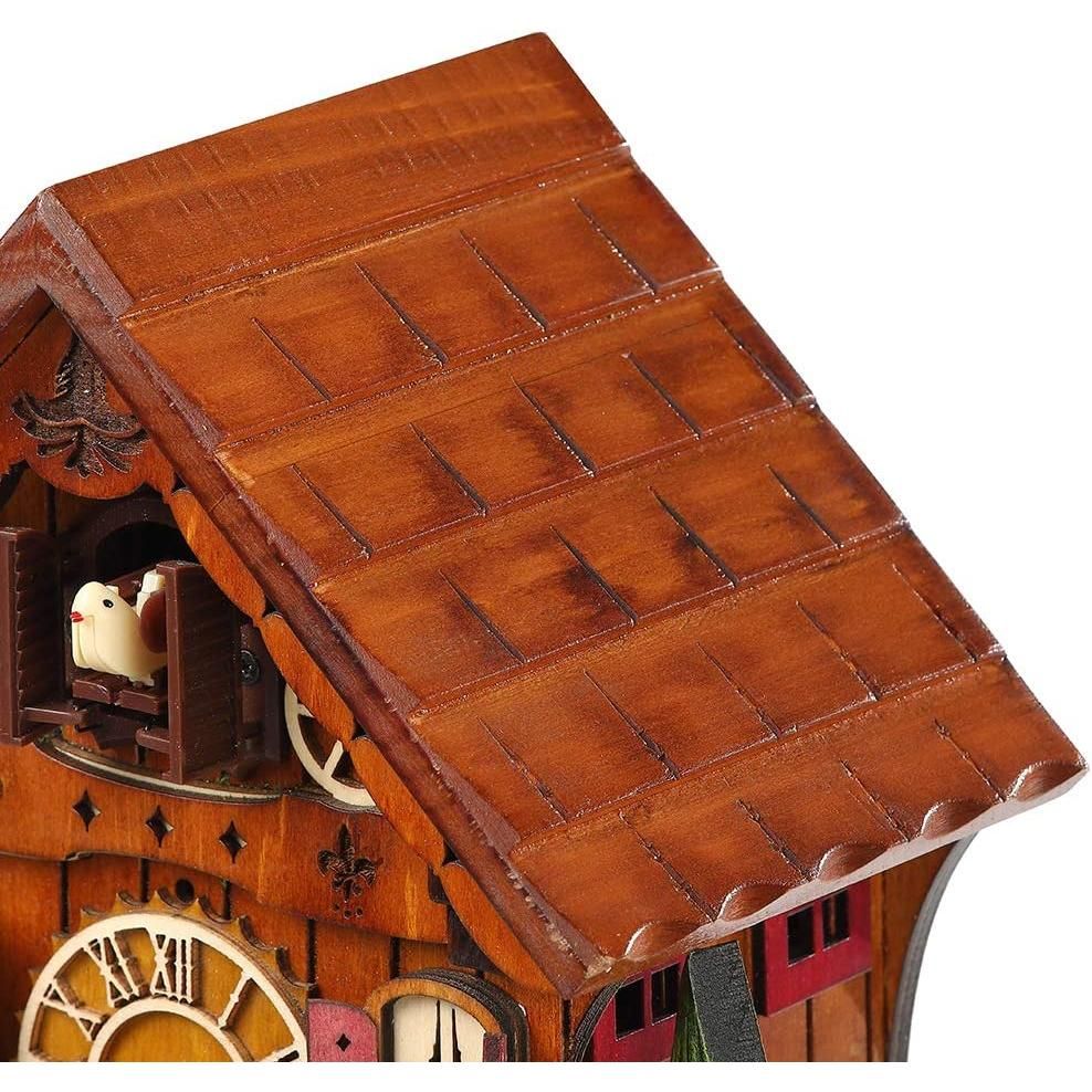 Kintrot Cuckoo Clock Handcrafted Traditional Black Forest Wood Clock