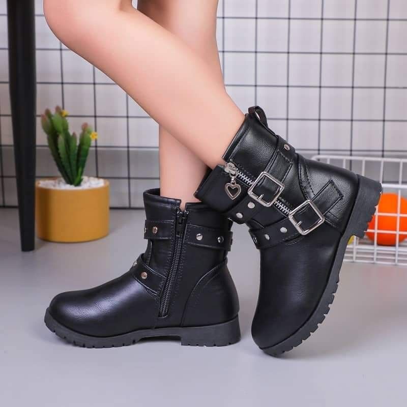 Women's Fashion Thigh High Boots Stylish Faux Leather Round - Temu