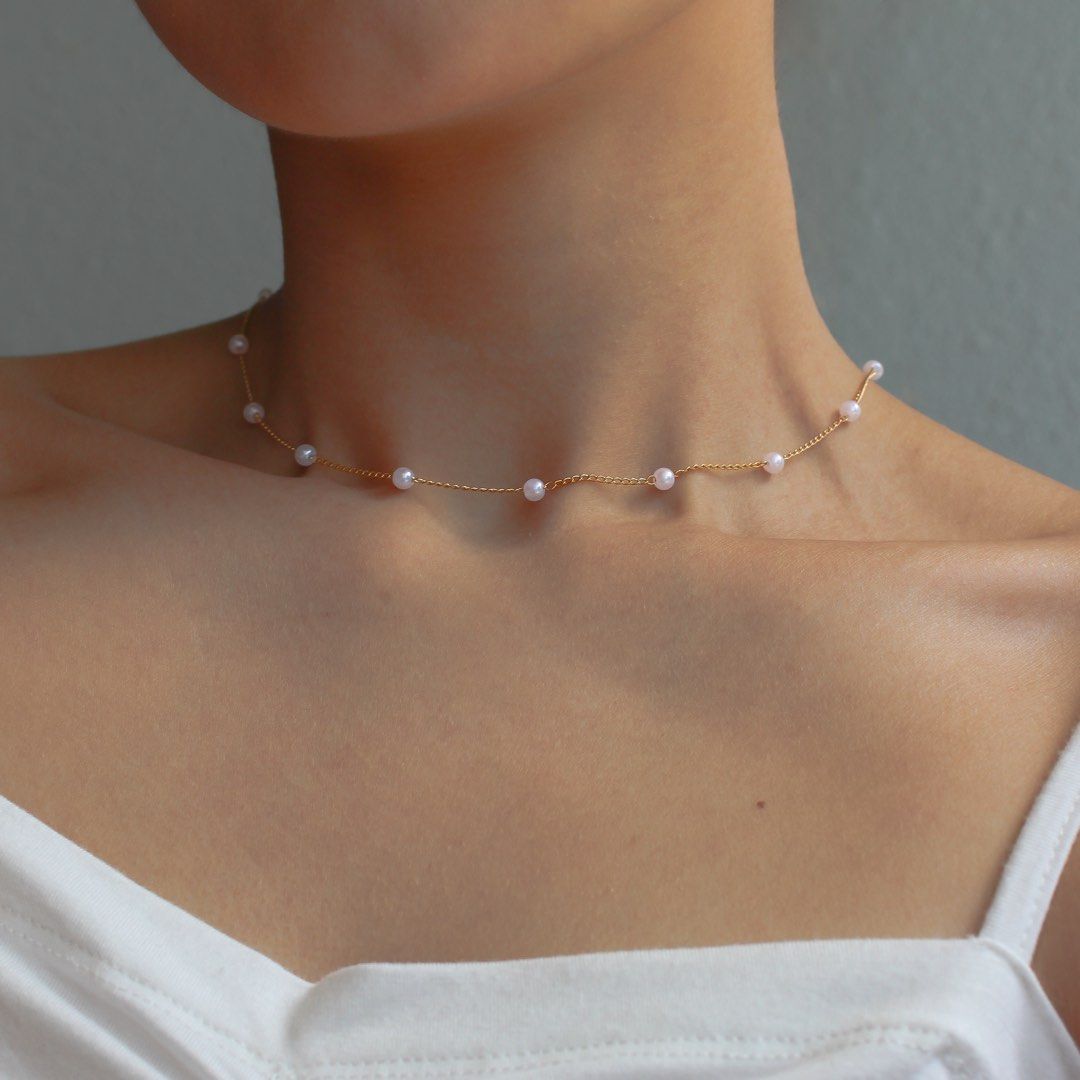 Chain with discount beads necklace