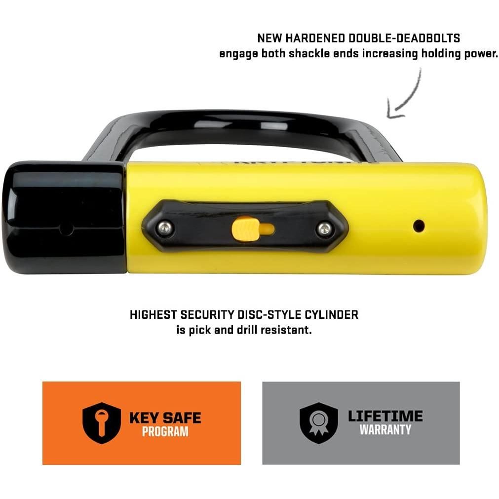 Kryptonite New York LS Heavy Duty Bicycle U Lock Bike Lock Sports Equipment Bicycles Parts Parts Accessories on Carousell
