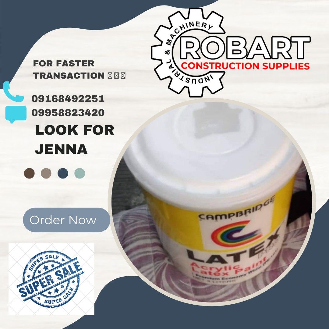 Latex pro acrylic latex paint, Commercial & Industrial, Construction