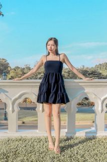 LBRlabel Danilia Babydoll Tiered Dress