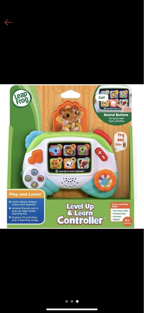 Leapfrog level up and learn controller, Babies & Kids, Infant Playtime ...