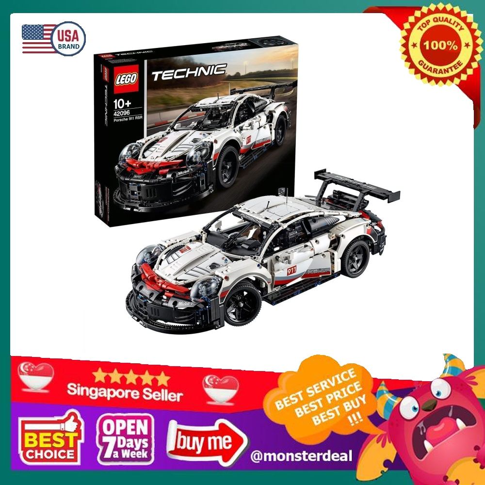 Buy LEGO® Technic Porsche 911 RSR 42096 Building Kit (1580 Pieces)