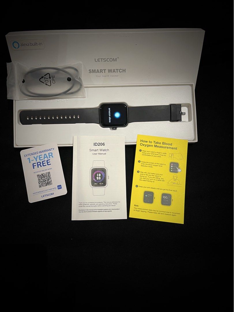 Amazon letscom smart watch outlet