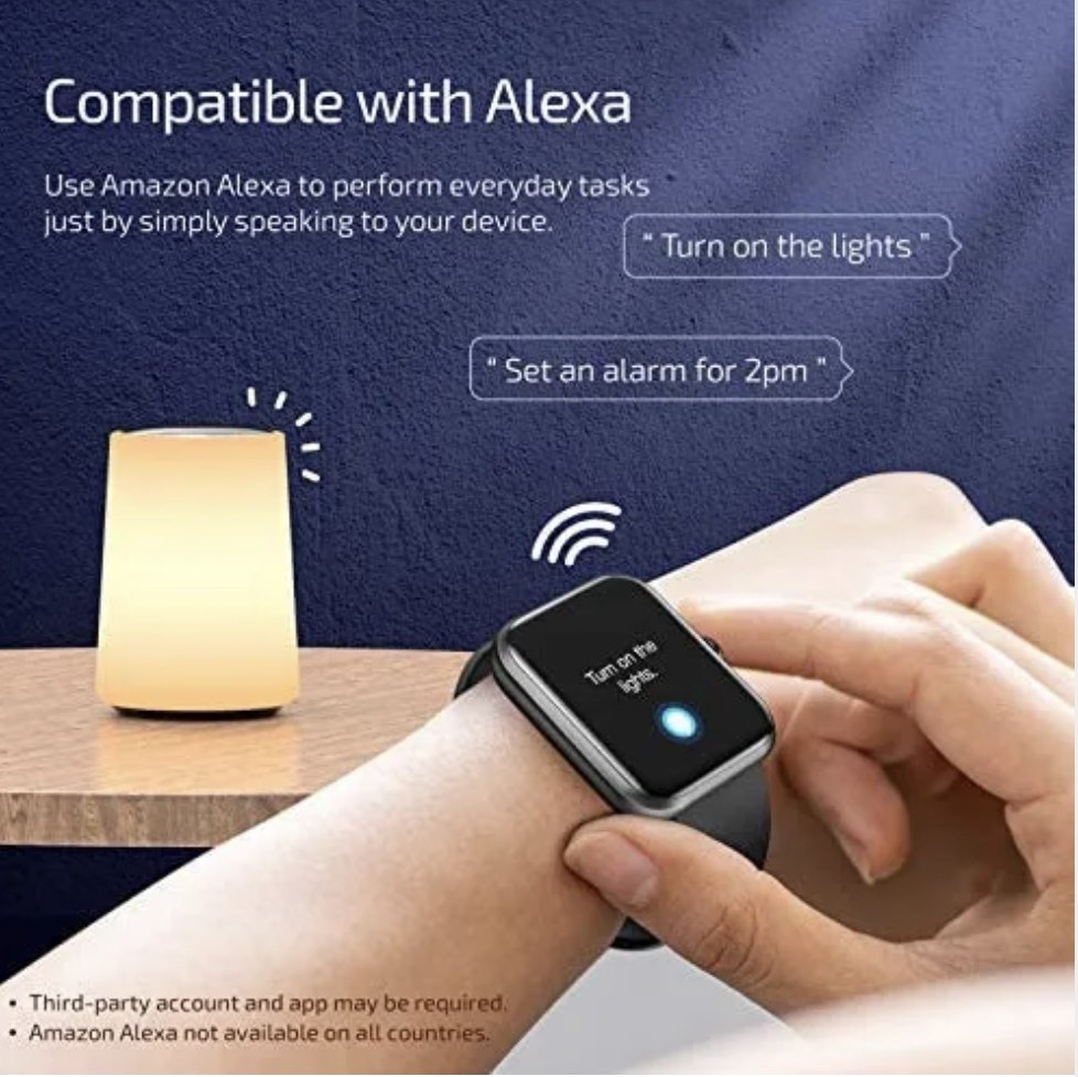 Smart Watch with Amazon Alexa Built in Letscom ID206