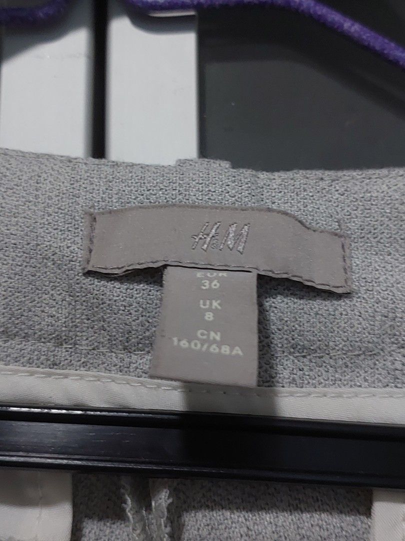 Light grey work pants, Women's Fashion, Bottoms, Other Bottoms on Carousell