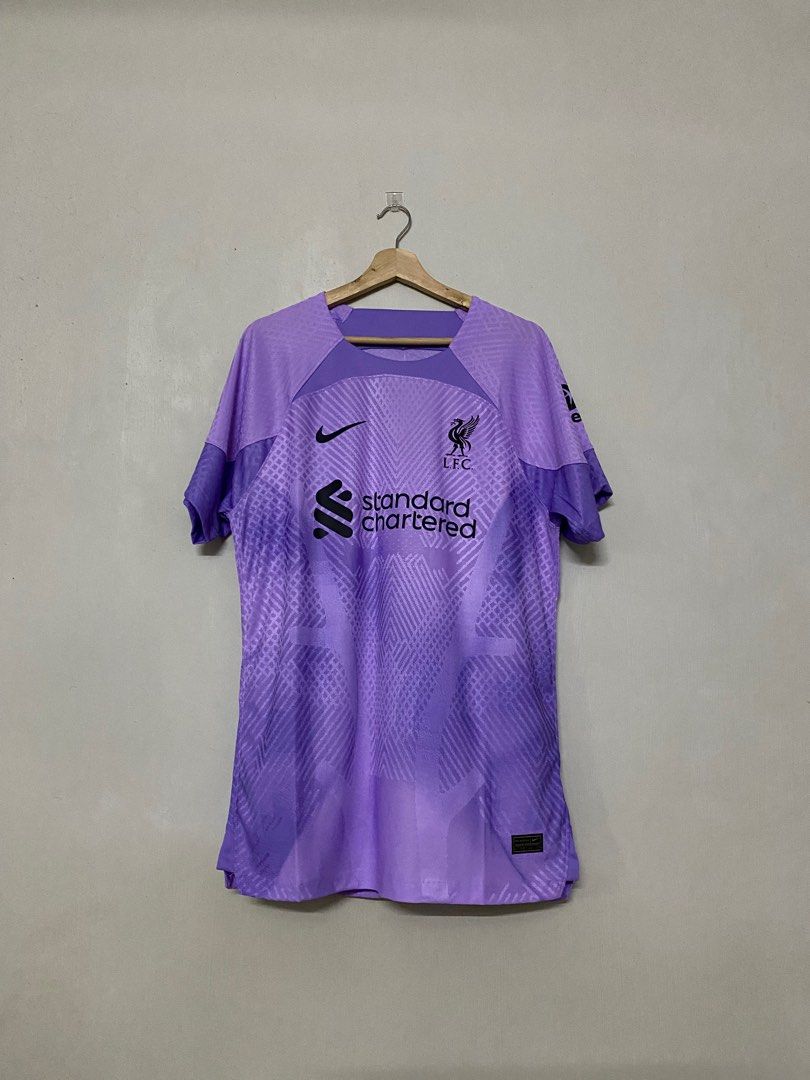 liverpool lilac goalkeeper shirt