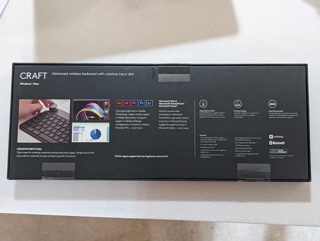 Logitech Craft Wireless Keyboard - Pristine condition, Computers & Tech ...