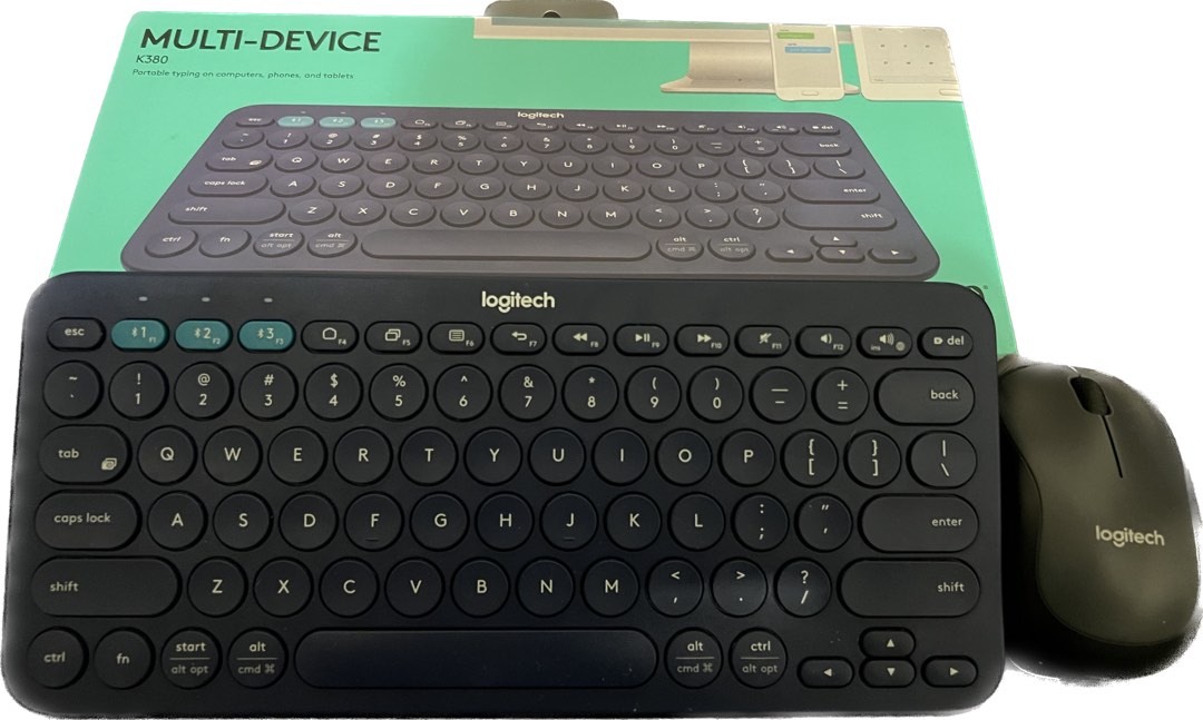 Logitech keyboard & mouse, Computers & Tech, Parts & Accessories, Computer Keyboard on Carousell
