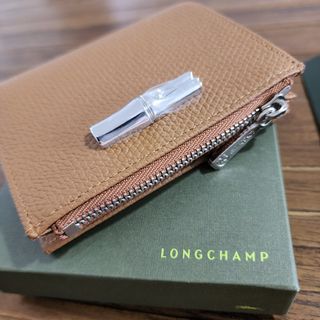 Longchamp Roseau Compact Wallet Natural (Beige)