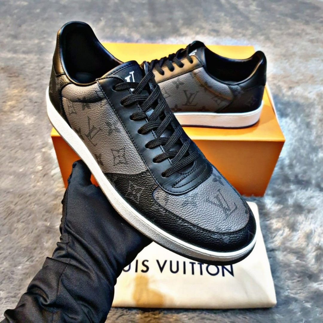 Louis Vuitton Ugly Shoes Black (not ori), Fesyen Pria, Sepatu , Sneakers di  Carousell