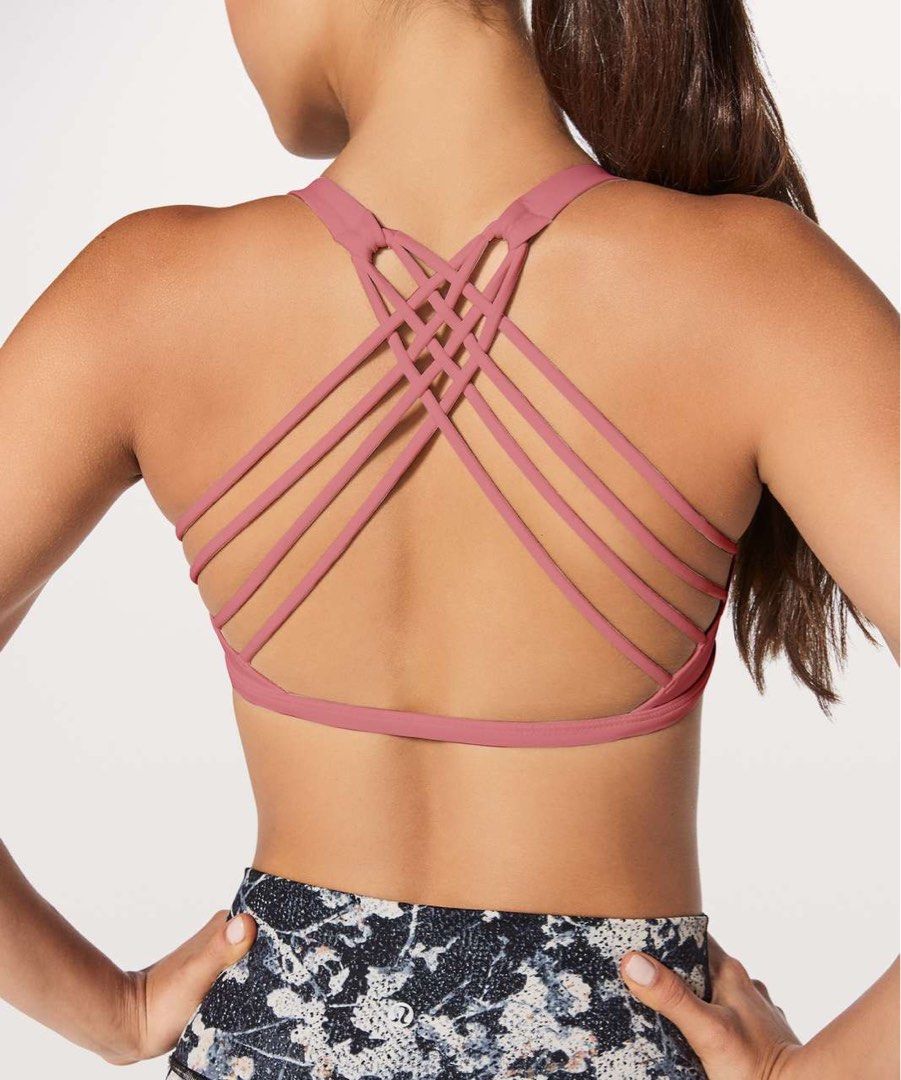 Lululemon free to be wild bra in quicksand, Women's Fashion, Activewear on  Carousell
