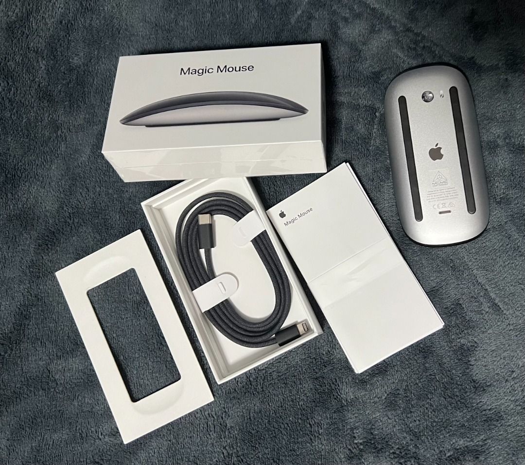 Magic Mouse - Black Multi-Touch Surface, Computers & Tech, Parts ...