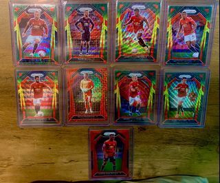 Man Utd Prizm cards