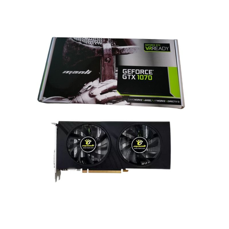 Manli GeForce GTX1070 With Twin Cooler