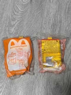 McDonald’s happy meal orange dispenser sealed brand new (LEFT 1)