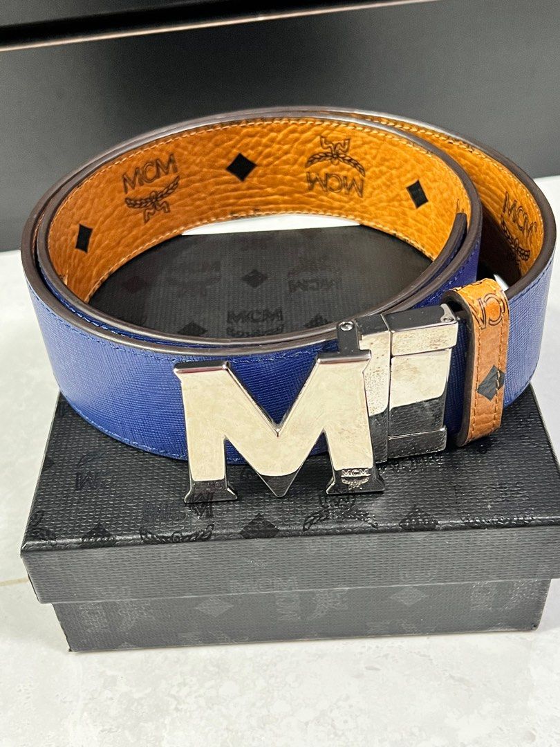 MCM reversible men s belt Men s Fashion Watches Accessories