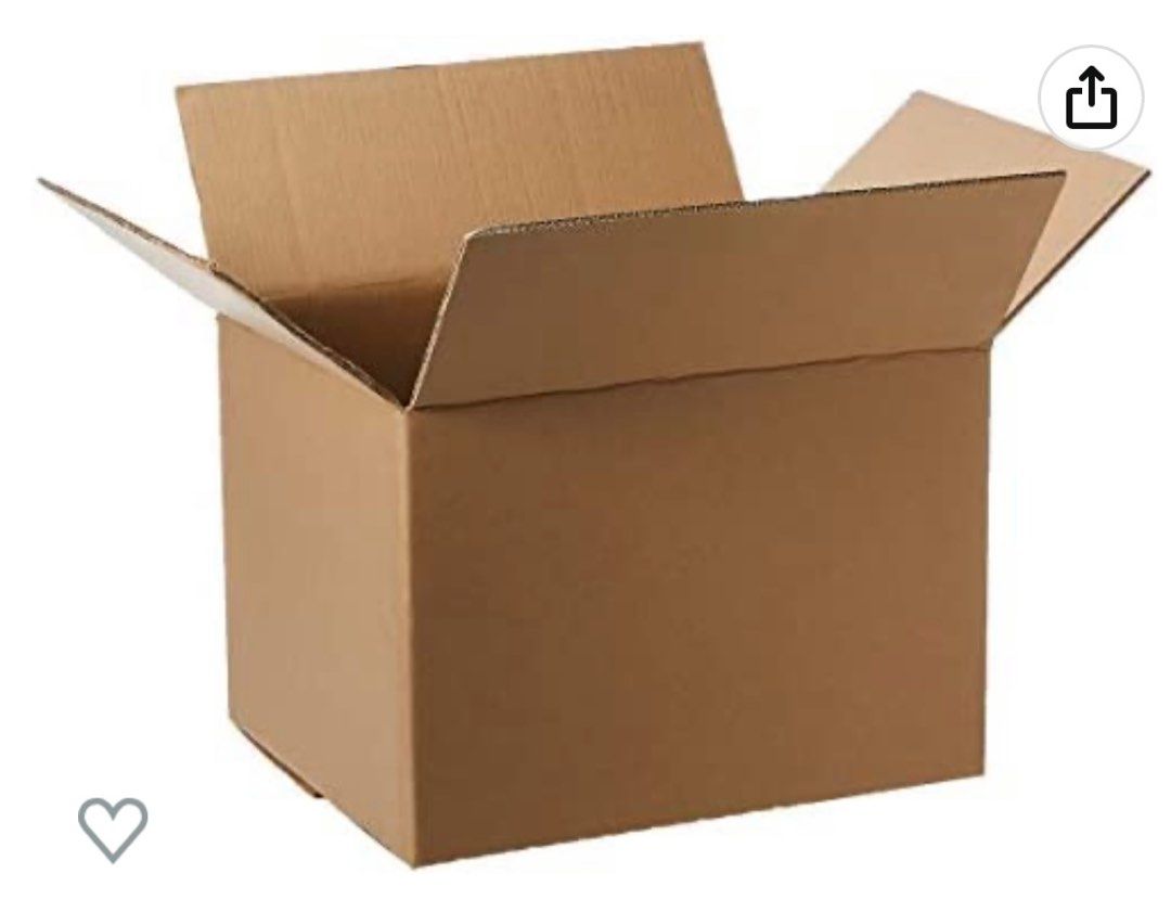 Moving box / Carton box / Cardboard box, Furniture & Home Living, Home