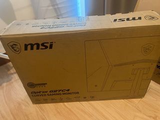 MSI Curved Monitor 27” 165hz