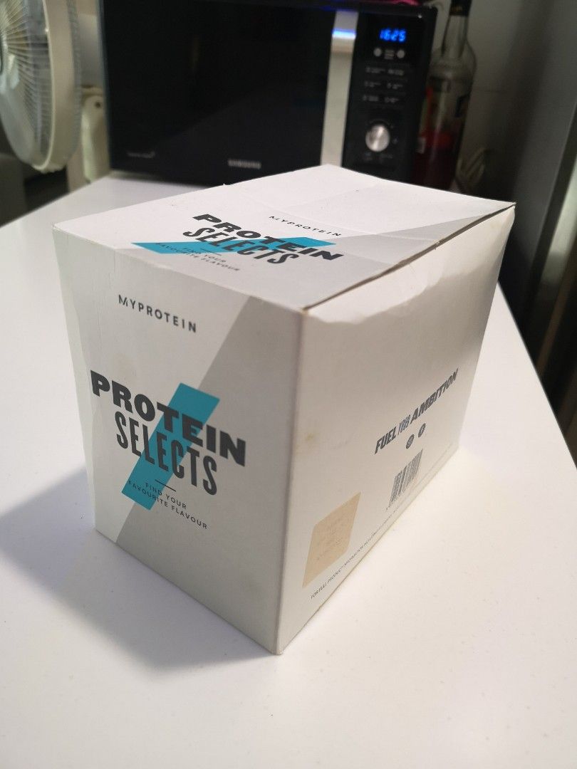 MyProtein Selects sample packs of impact whey protein, Health
