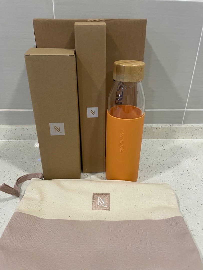 Nespresso tumbler & bag set, Food & Drinks, Gift Baskets & Hampers on