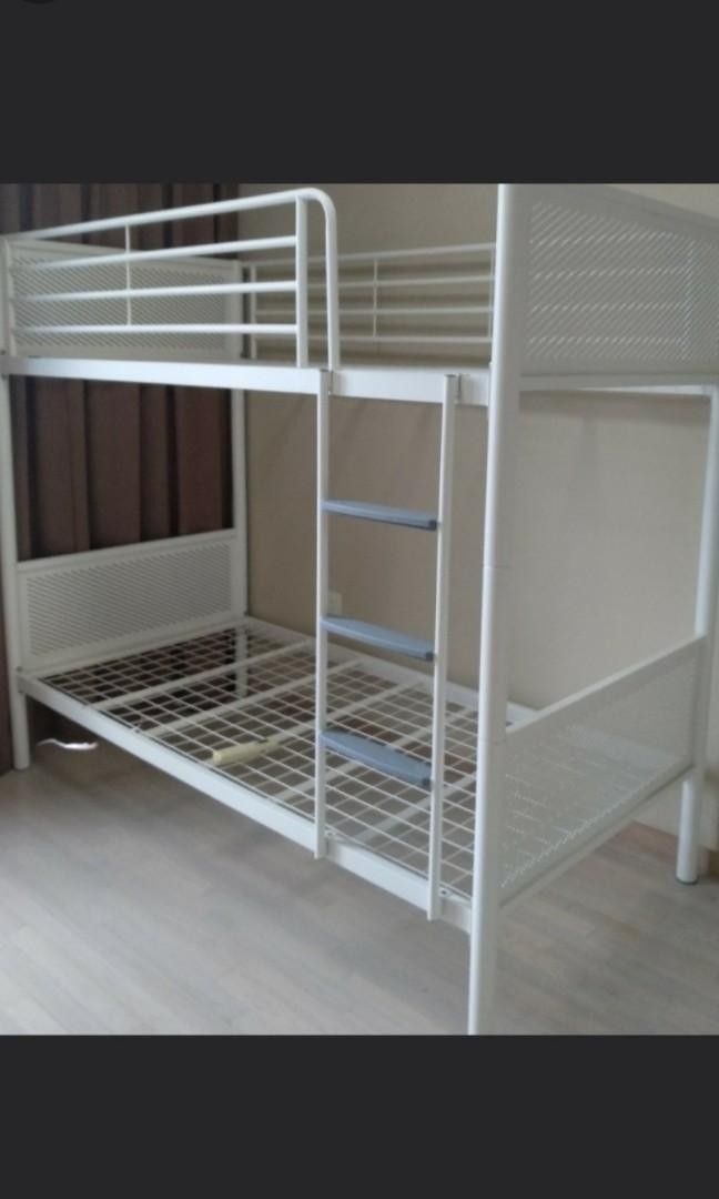 NEW ANZOLA DOUBLE BUNK BED WHITE FROM COURTS Furniture Home Living