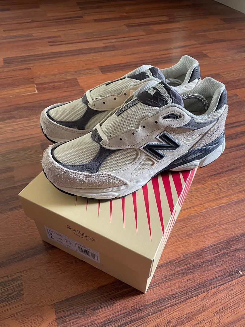 New Balance 990v3 Moonbeam, Men's Fashion, Footwear, Sneakers on Carousell