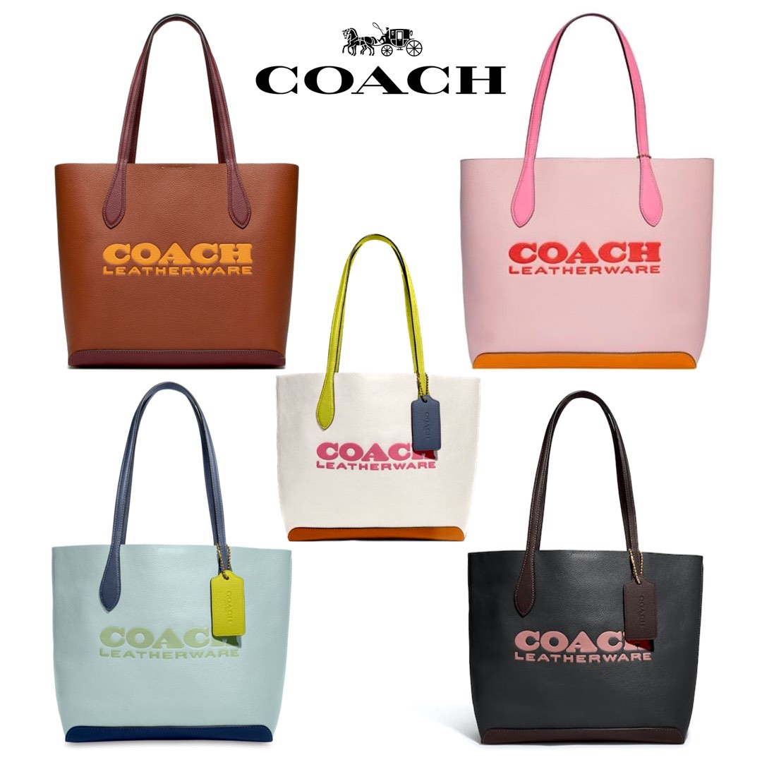 New Coach Original Coach CA097 Kia Tote Handbag Women Shoulder Shopping Bag  with Full Set of Coach Package, Luxury, Bags u0026 Wallets on Carousell
