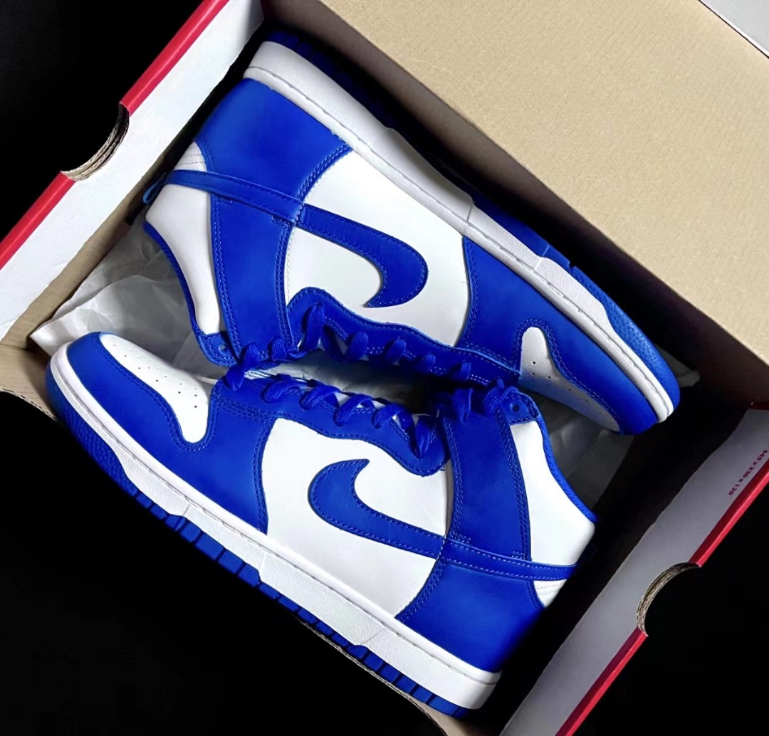 柔らかい The NIKE Dunk Retro High Nike Dunk High Retro Game Royal