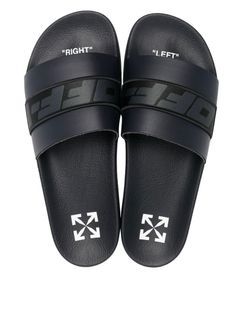 Off White Industrial strap slide
