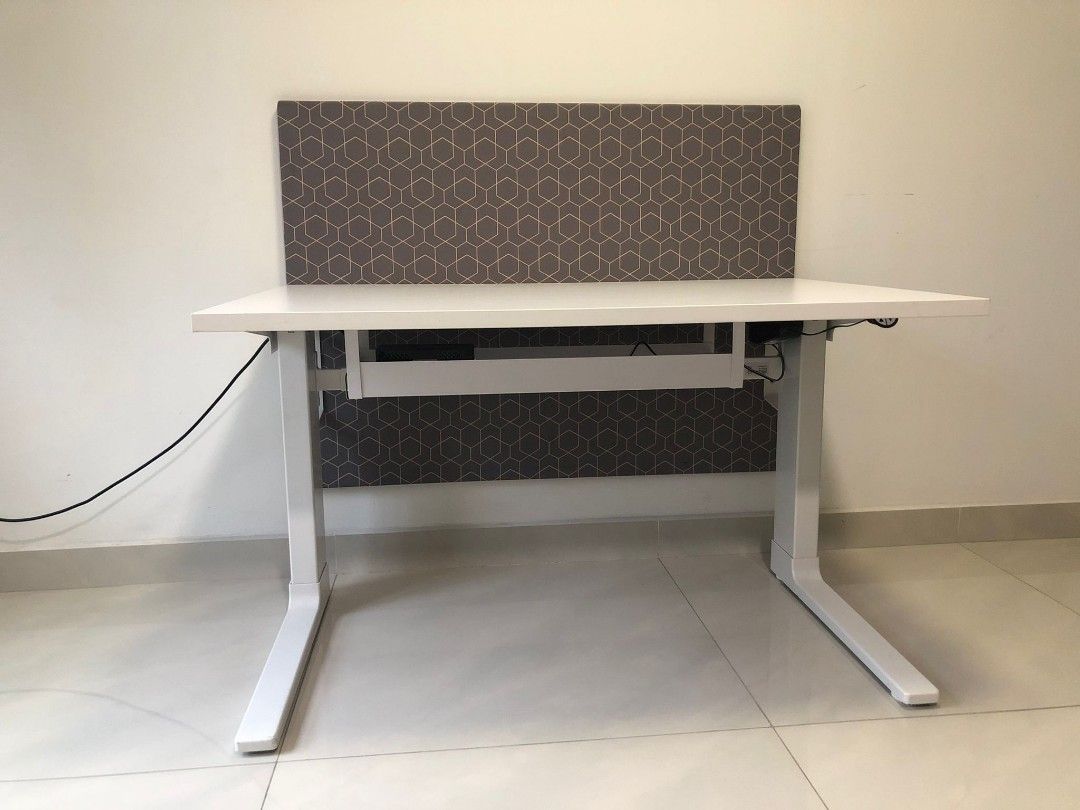 office table Unix motorised table (multiple pcs) on Carousell