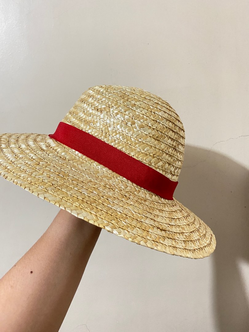 One Piece Luffy Straw Hat, Women's Fashion, Watches & Accessories, Hats